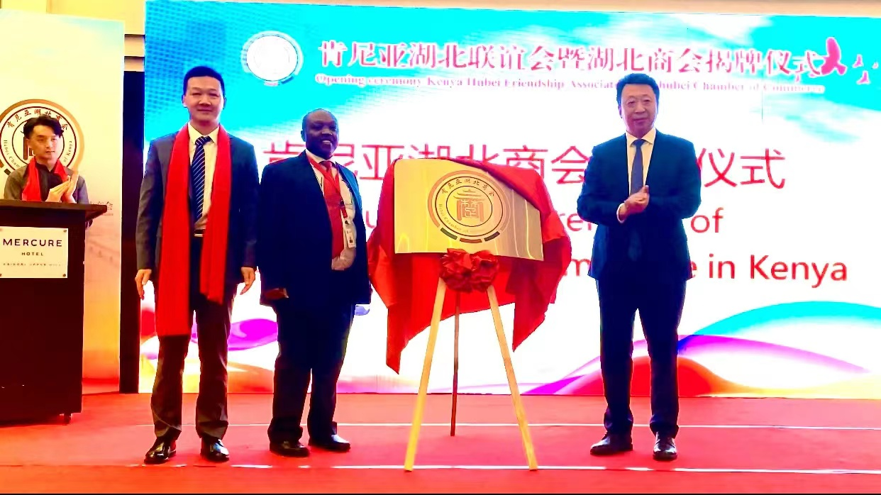 两家湖北商会暨联谊会在非洲成立