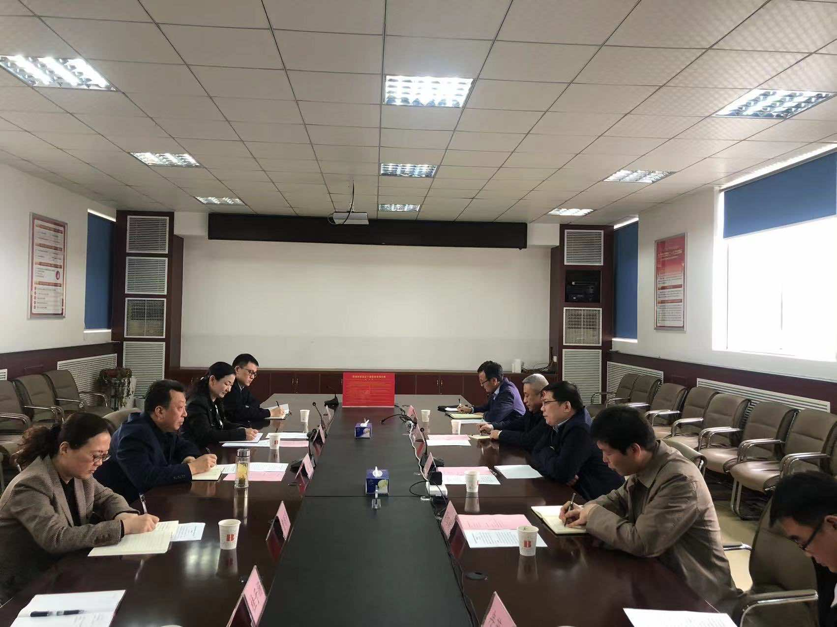 施政与省知识产权局局长刘治田一行座谈